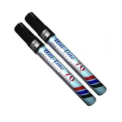 Uni Fine Permanent Marker Pen Multi Color each